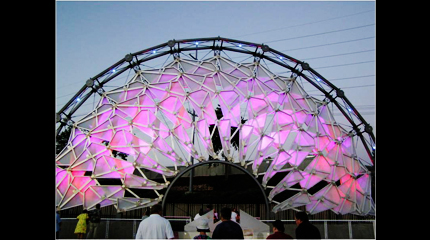 Hoberman Arch at the Olympics